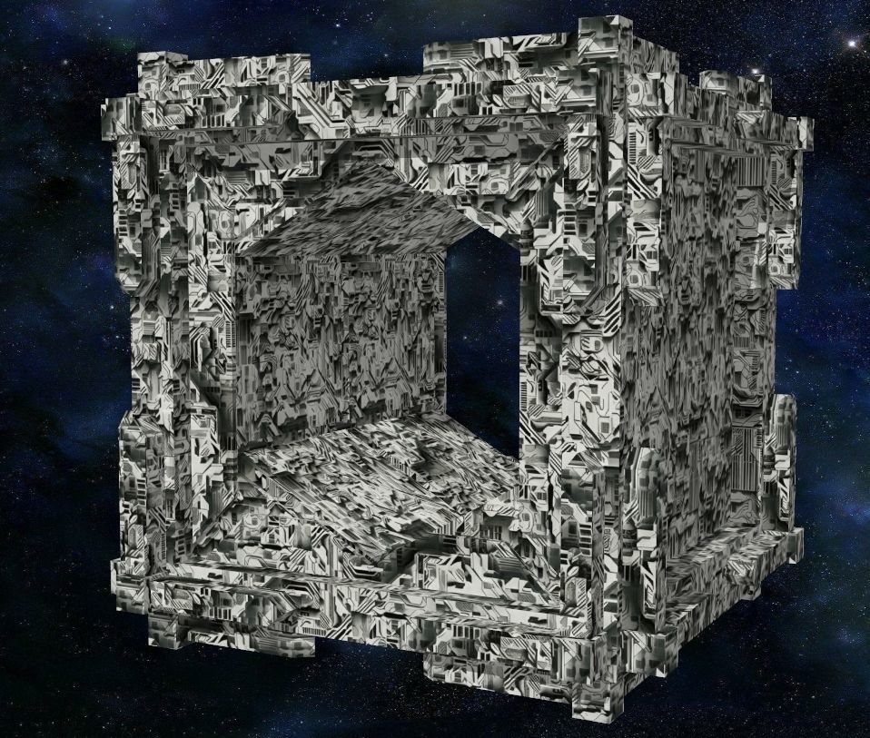 40 Seamless Sci-fi Patterns - BULKY Texture_51