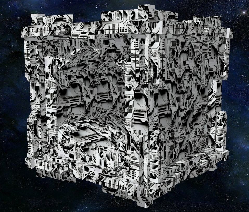 40 Seamless Sci-fi Patterns - BULKY Texture_22