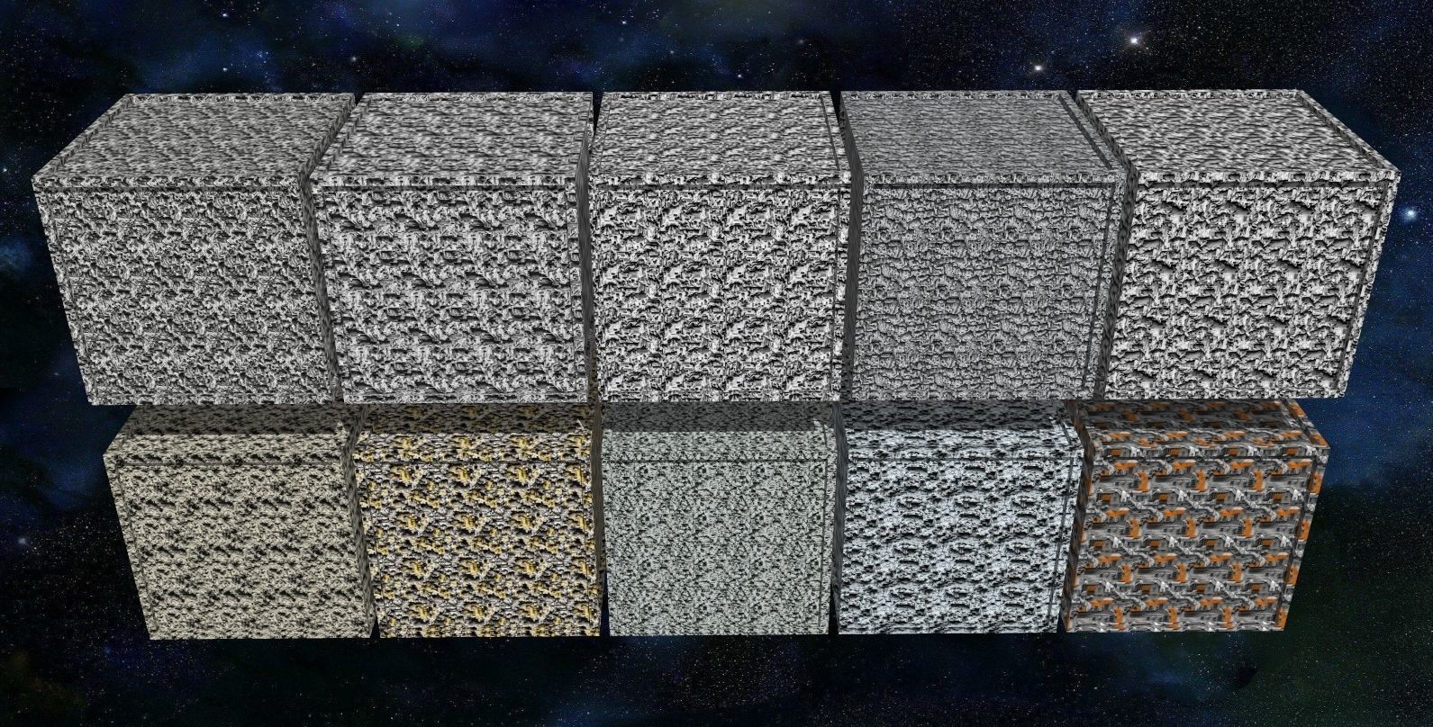 40 Seamless Sci-fi Patterns - BULKY Texture_6