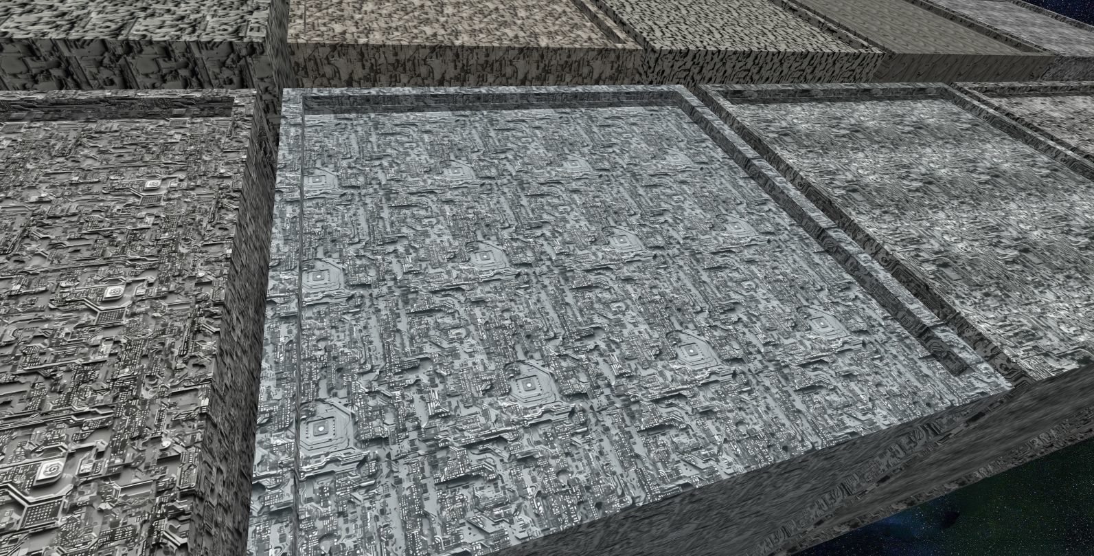 40 Seamless Sci-fi Patterns - ANCIENT TECHNOLOGY Texture_8