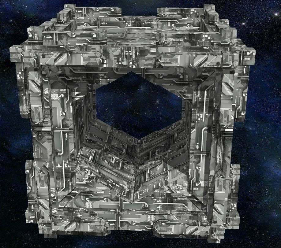 40 Seamless Sci-fi Patterns - ANCIENT TECHNOLOGY Texture_44