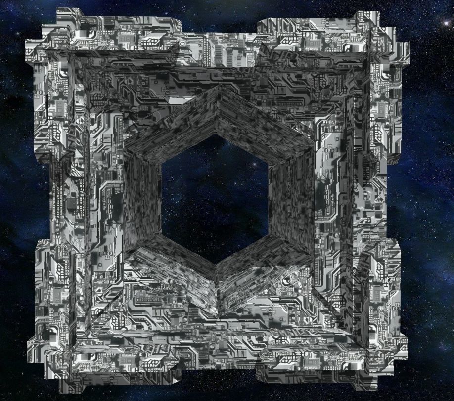 40 Seamless Sci-fi Patterns - ANCIENT TECHNOLOGY Texture_38