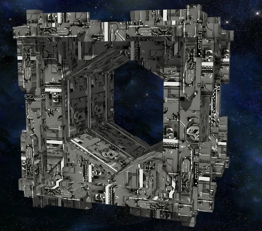 40 Seamless Sci-fi Patterns - ANCIENT TECHNOLOGY Texture_47