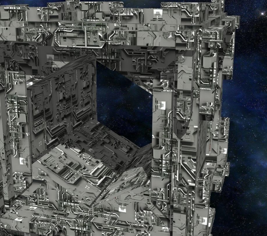 40 Seamless Sci-fi Patterns - ANCIENT TECHNOLOGY Texture_43