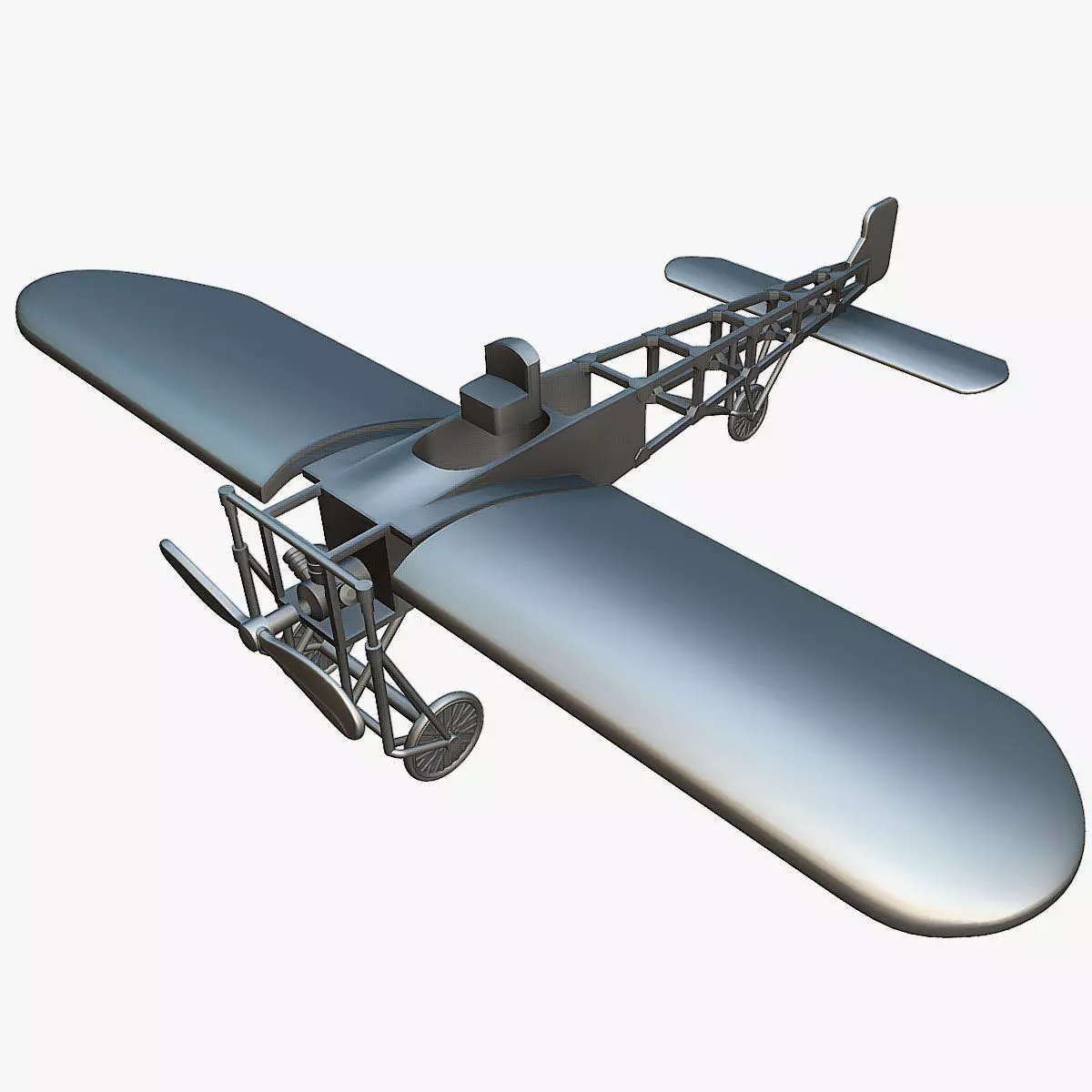 Bleriot XI - 3D Printable Model 3D print model