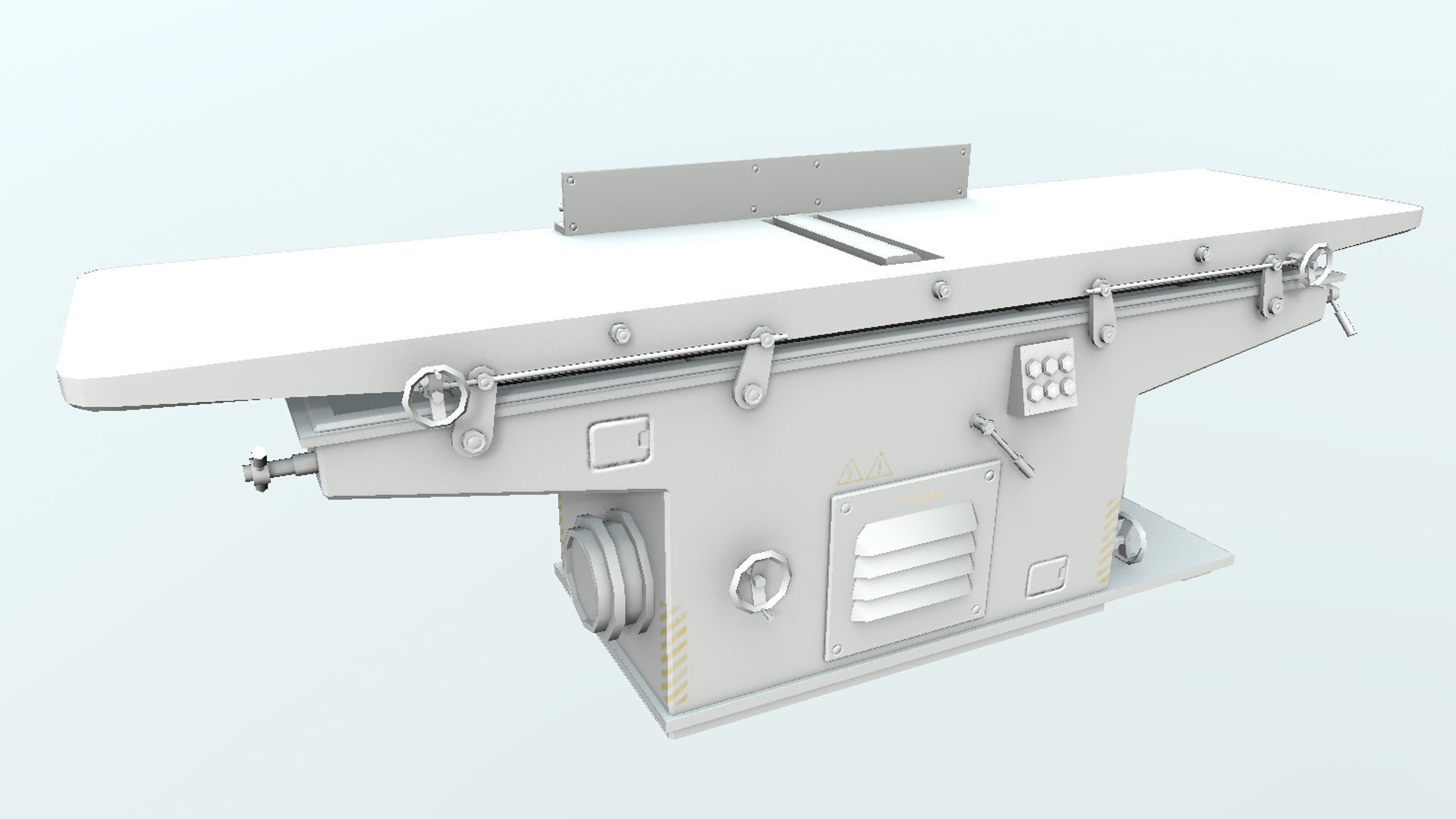 Jointer Low-poly 3D model_8