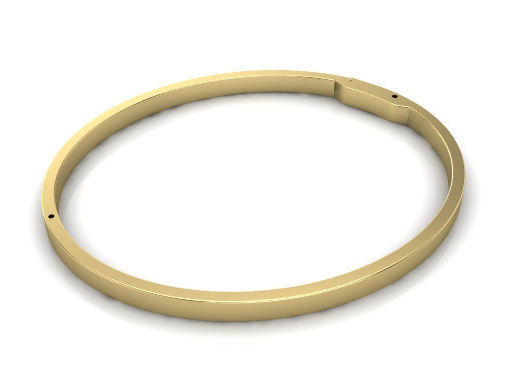 delicate bracelet 3D print model_1