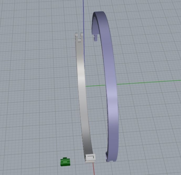 delicate bracelet 3D print model_11