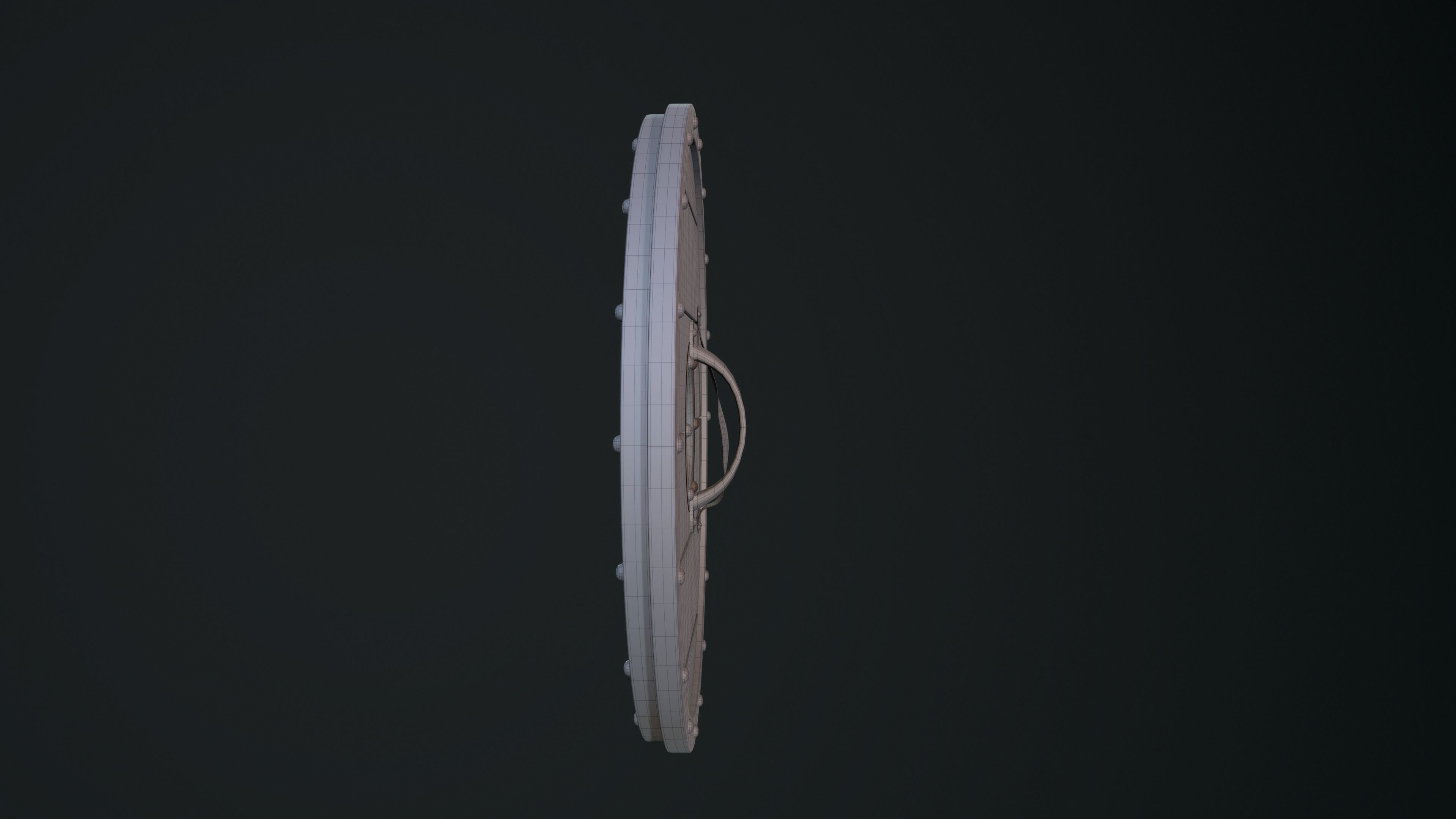 Viking Shield Free 3D model_12