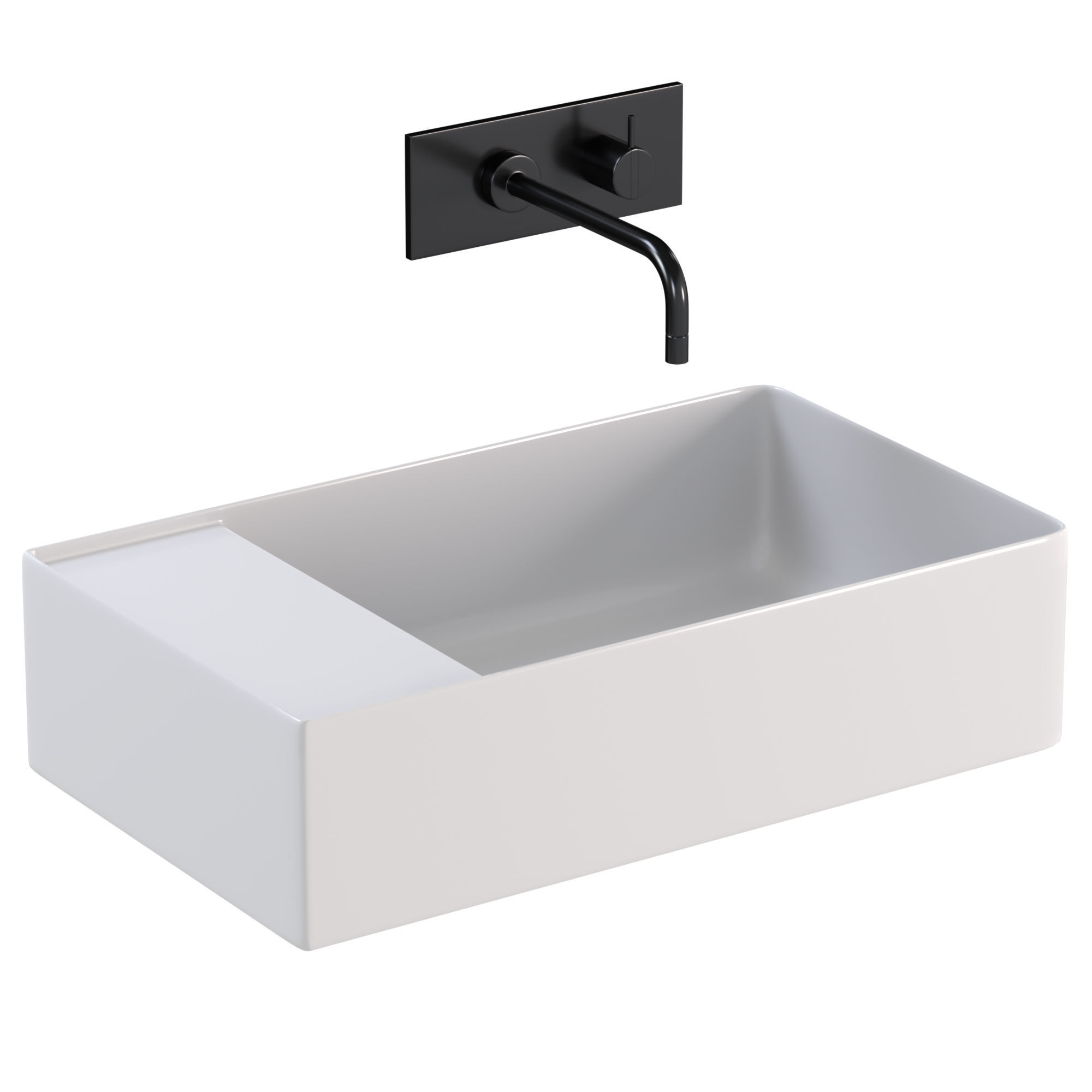 YUNO LR 41 By Copenhagen Bath Free low-poly 3D model_1