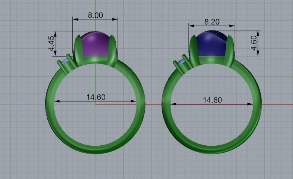 2 ring 3D print model_6