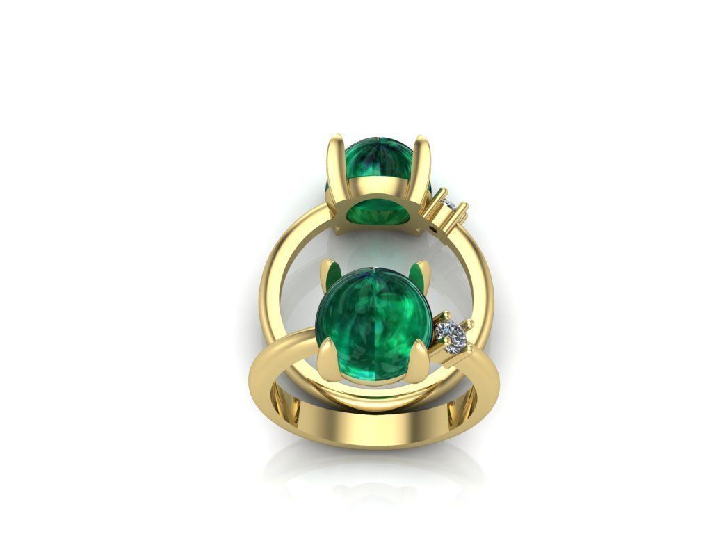 2 ring 3D print model_4