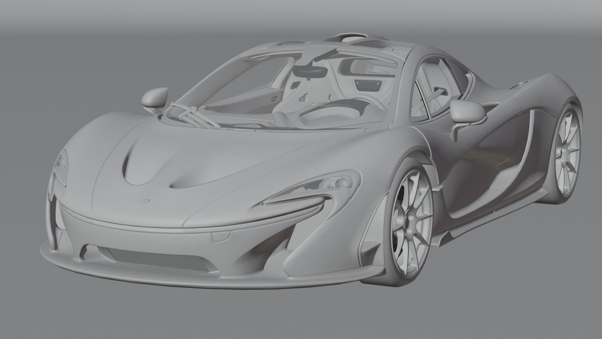 3d car model 3D model_2