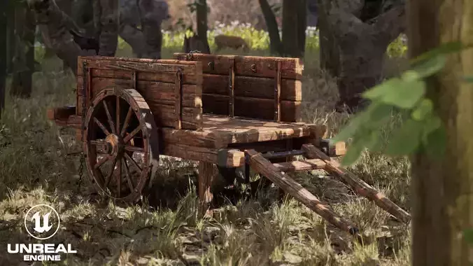 Old Wooden Wagon