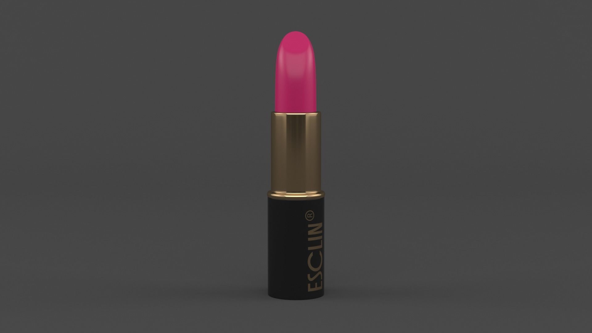 Lipstick 3D model_2