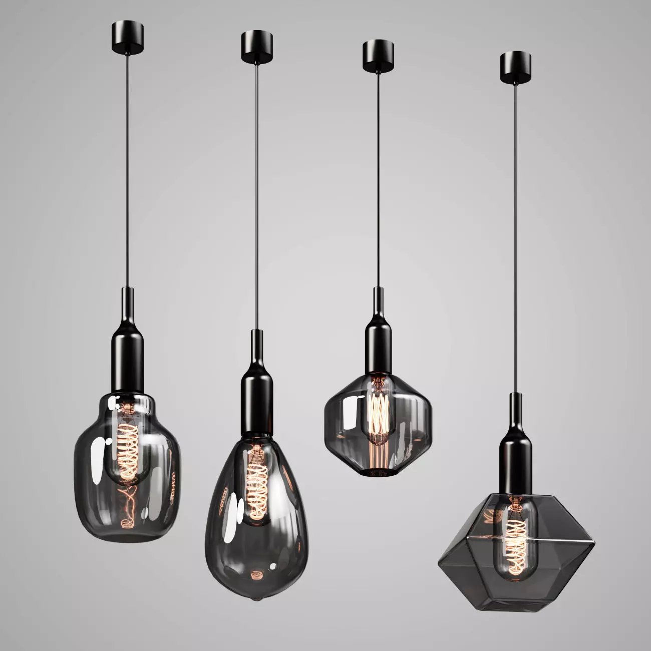 decorative pendant lamp for home LP-773 3D model