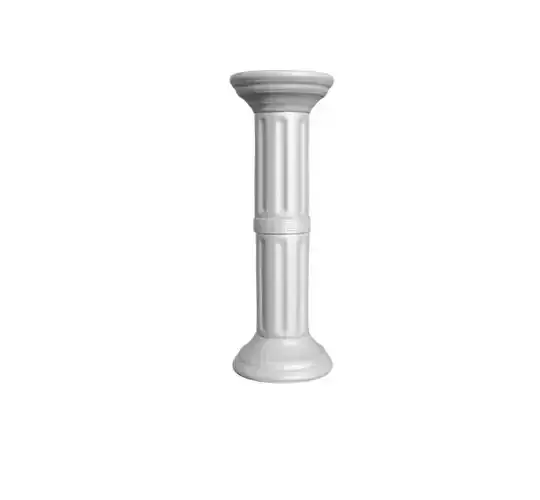 Classic column pedestal for vase