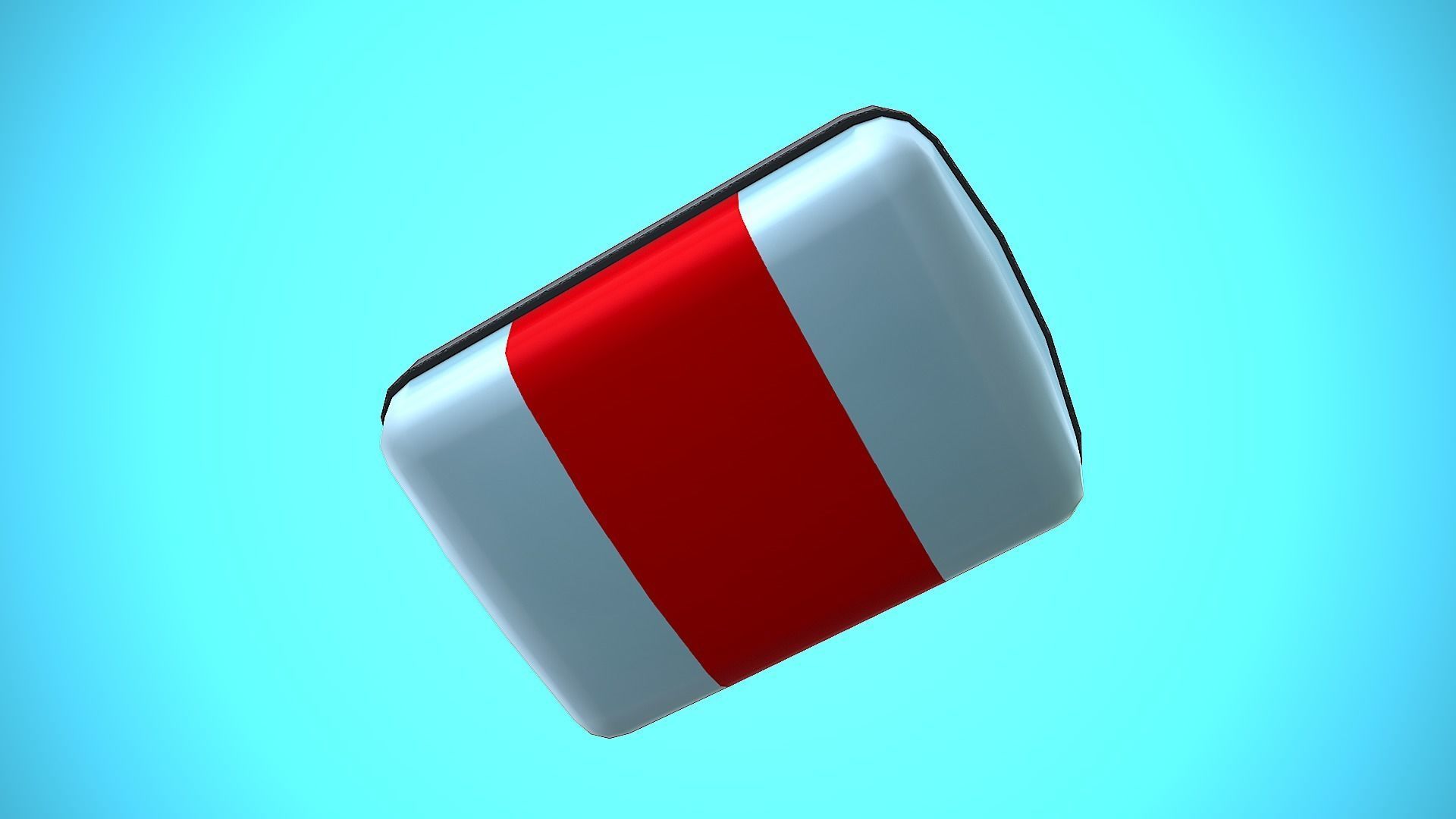 MEDKIT MEDICAL KIT CARTOON STYLIZED Low-poly 3D model_9