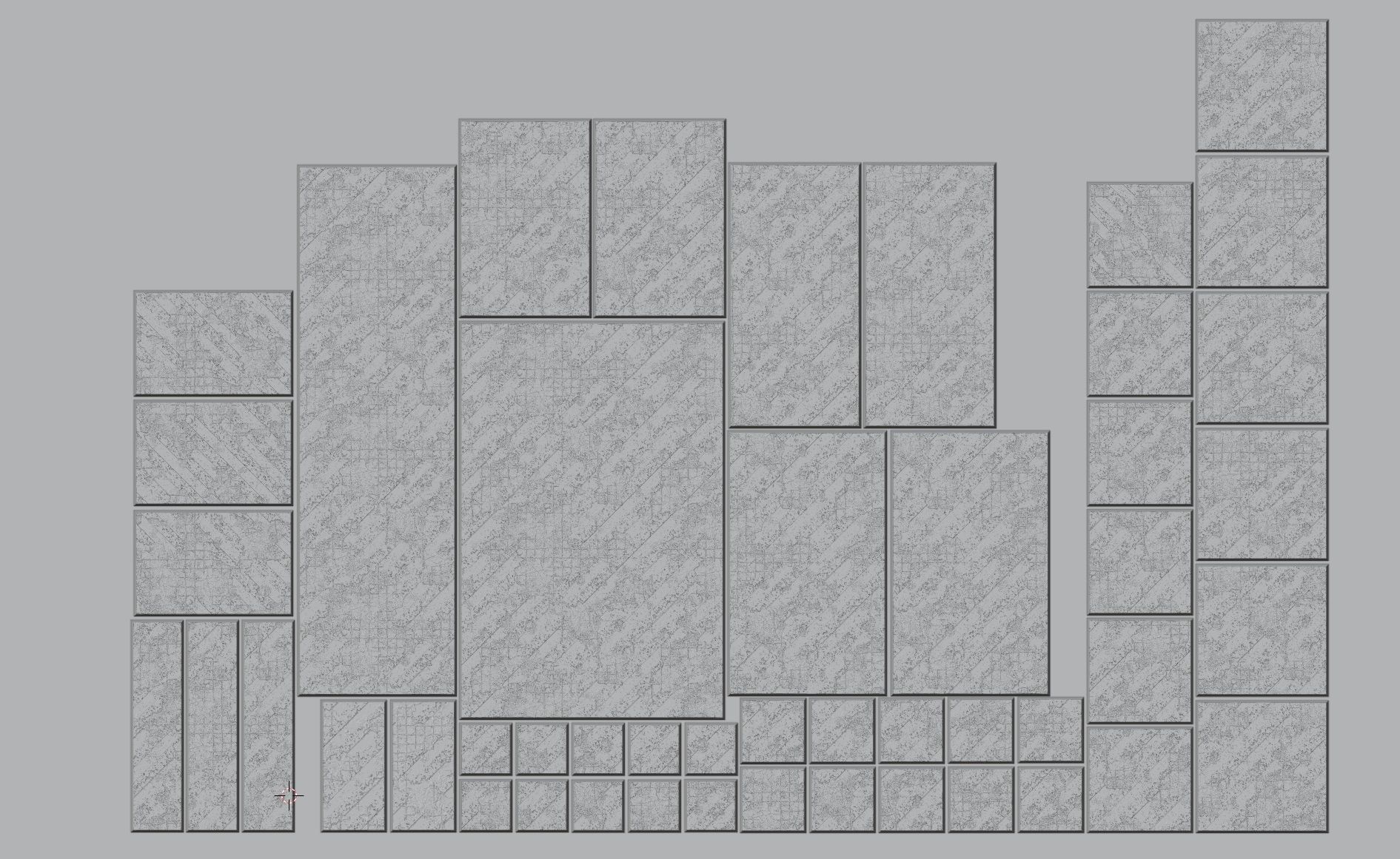 HD Base Set 20 - Hazard Concrete 3D print model_5