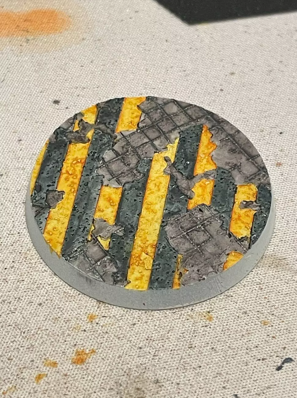 HD Base Set 20 - Hazard Concrete 3D print model_0