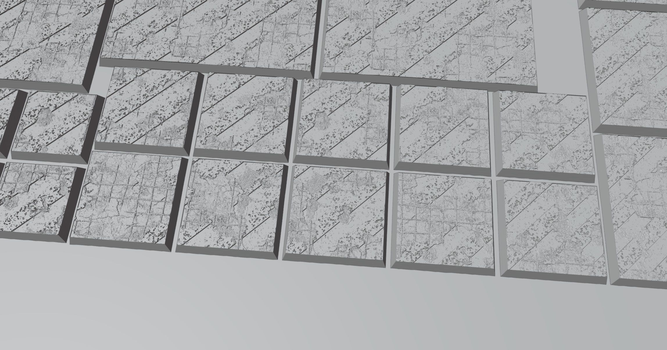 HD Base Set 20 - Hazard Concrete 3D print model_6
