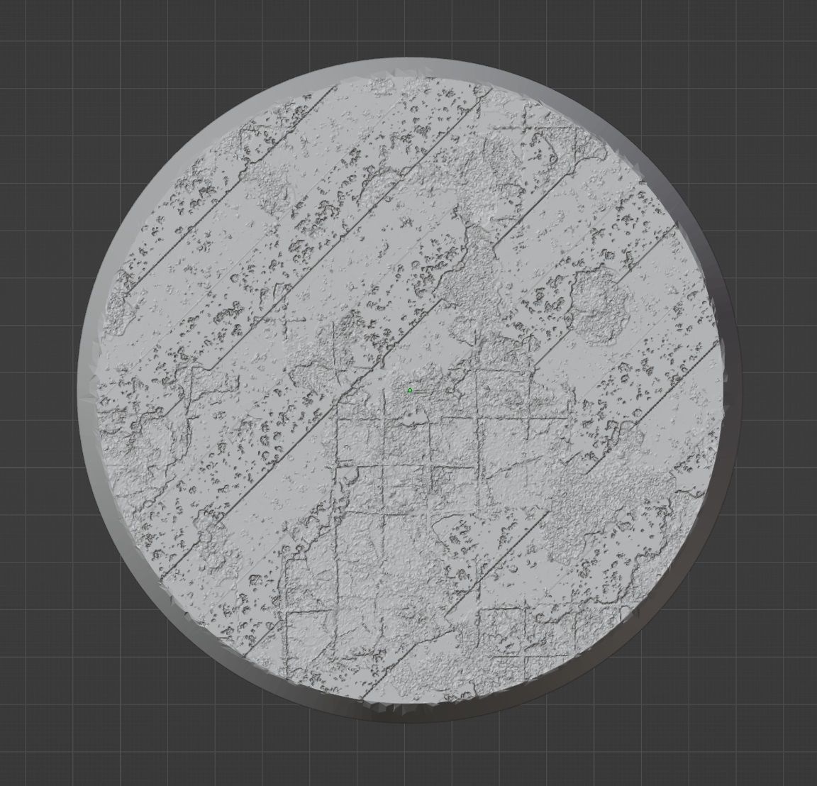 HD Base Set 20 - Hazard Concrete 3D print model_1