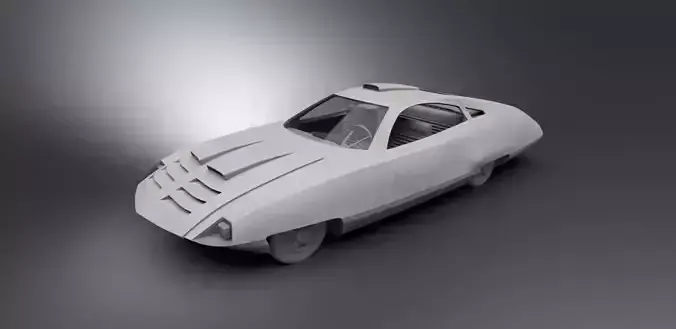 Ed Strakers Car Scale model