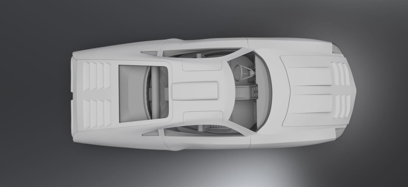 Ed Strakers Car Scale model 3D model 3D printable | CGTrader