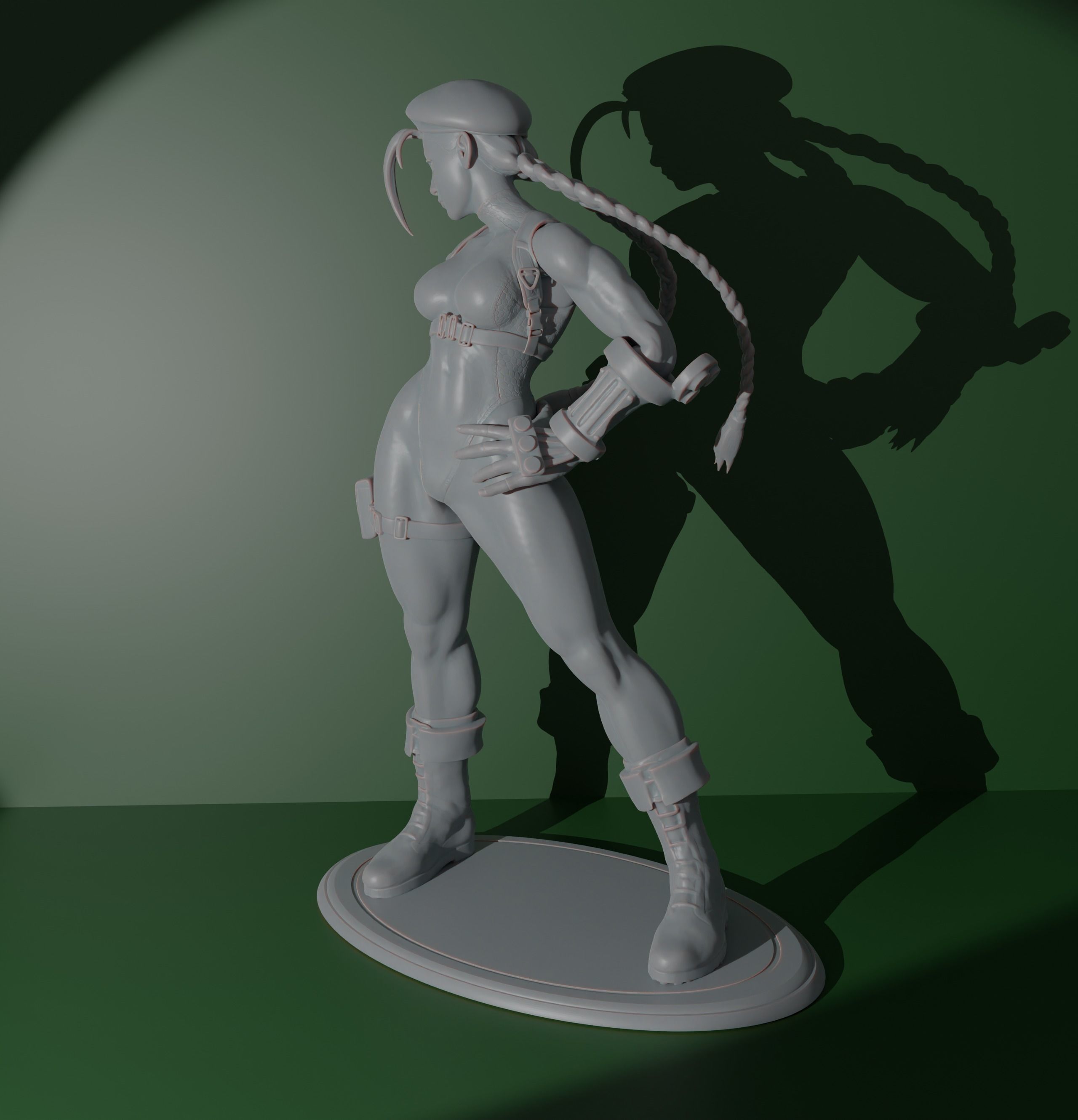 Cammy White 3D print model_5