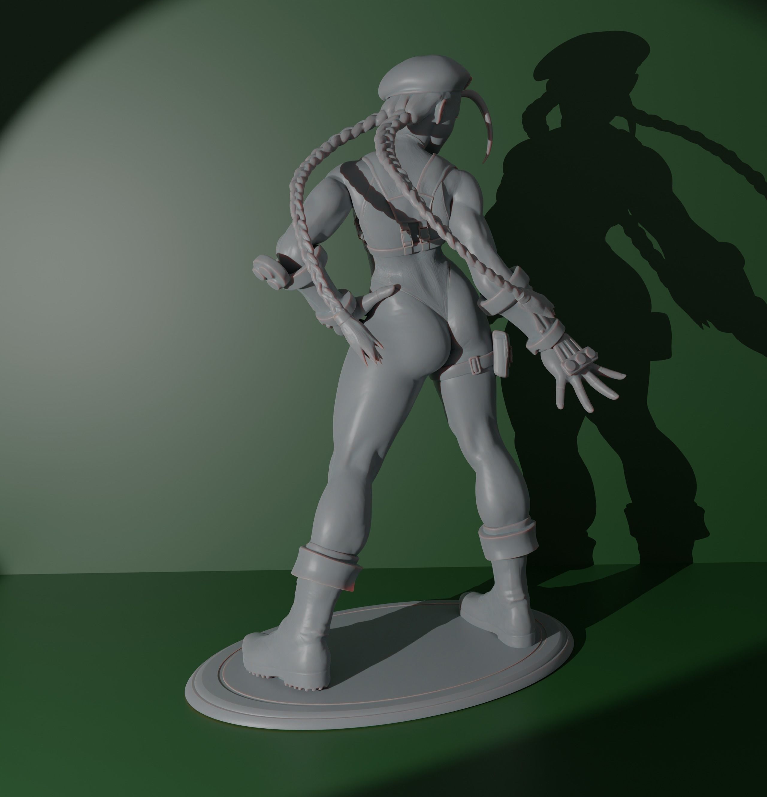 Cammy White 3D print model_9