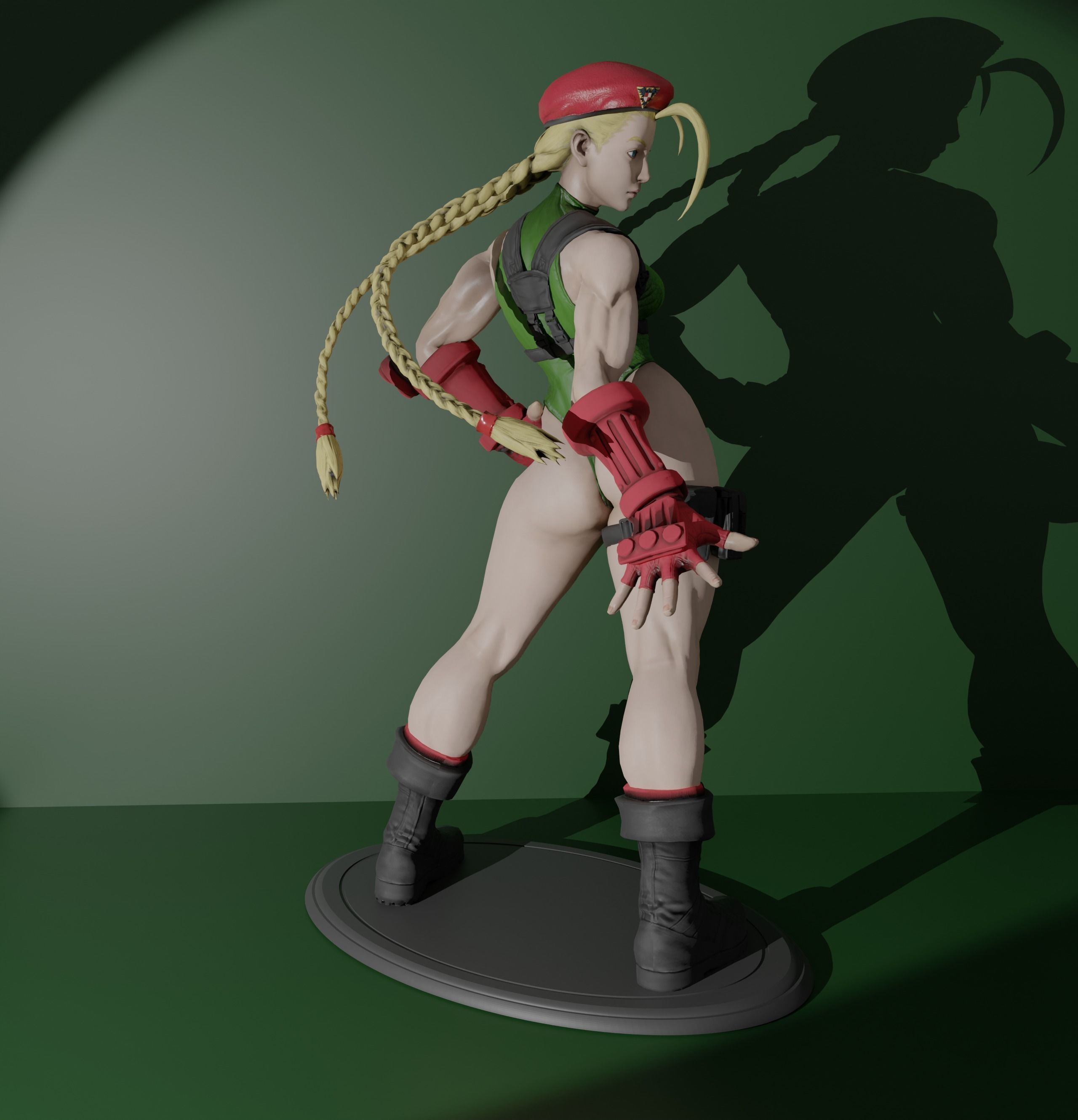 Cammy White 3D print model_10