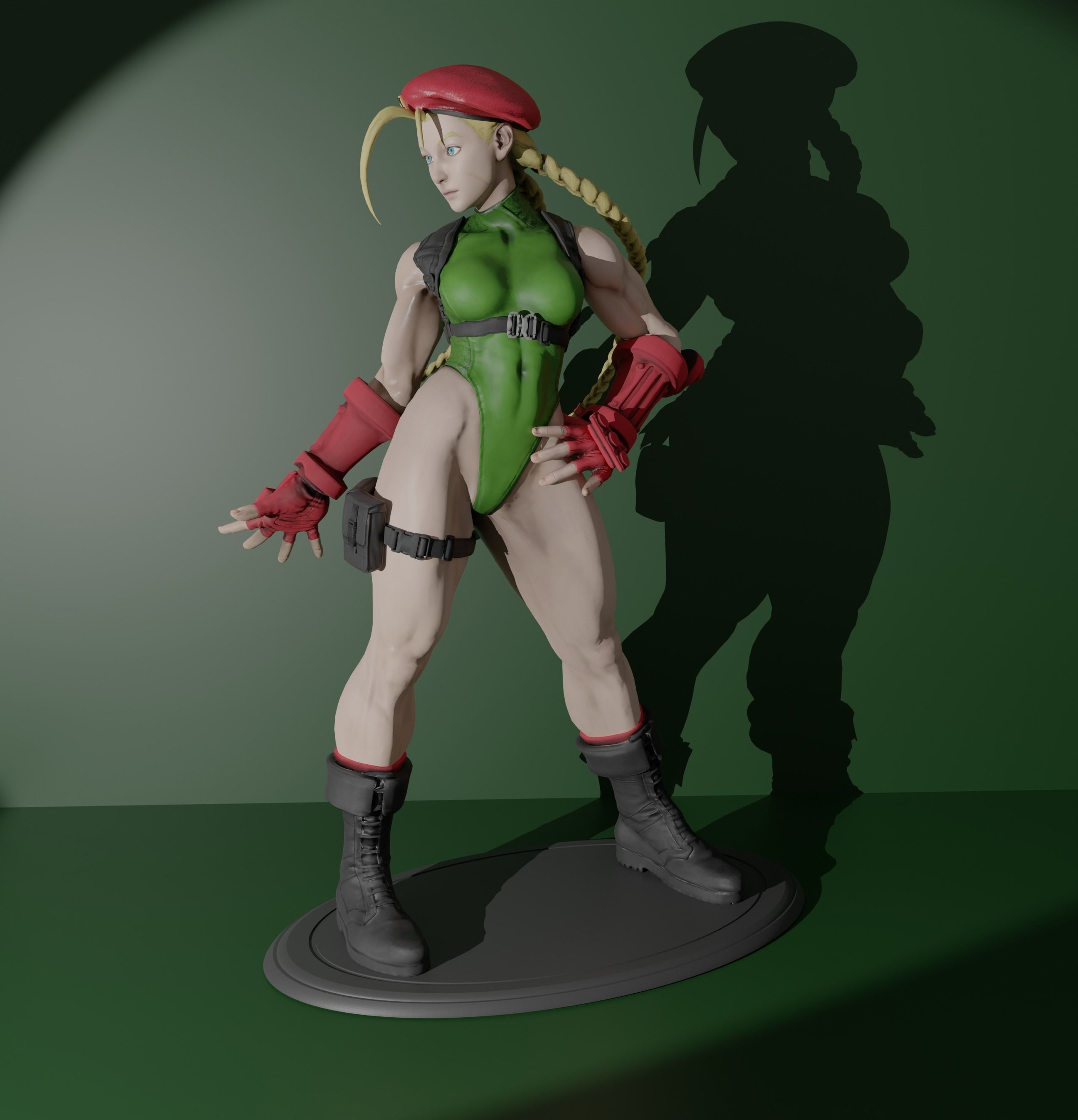 Cammy White 3D print model_2