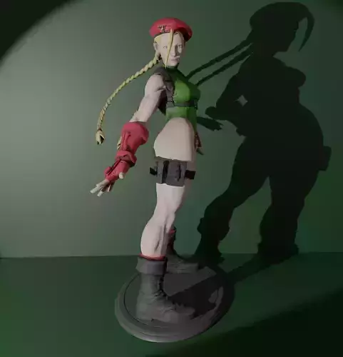 Cammy White 3D print model