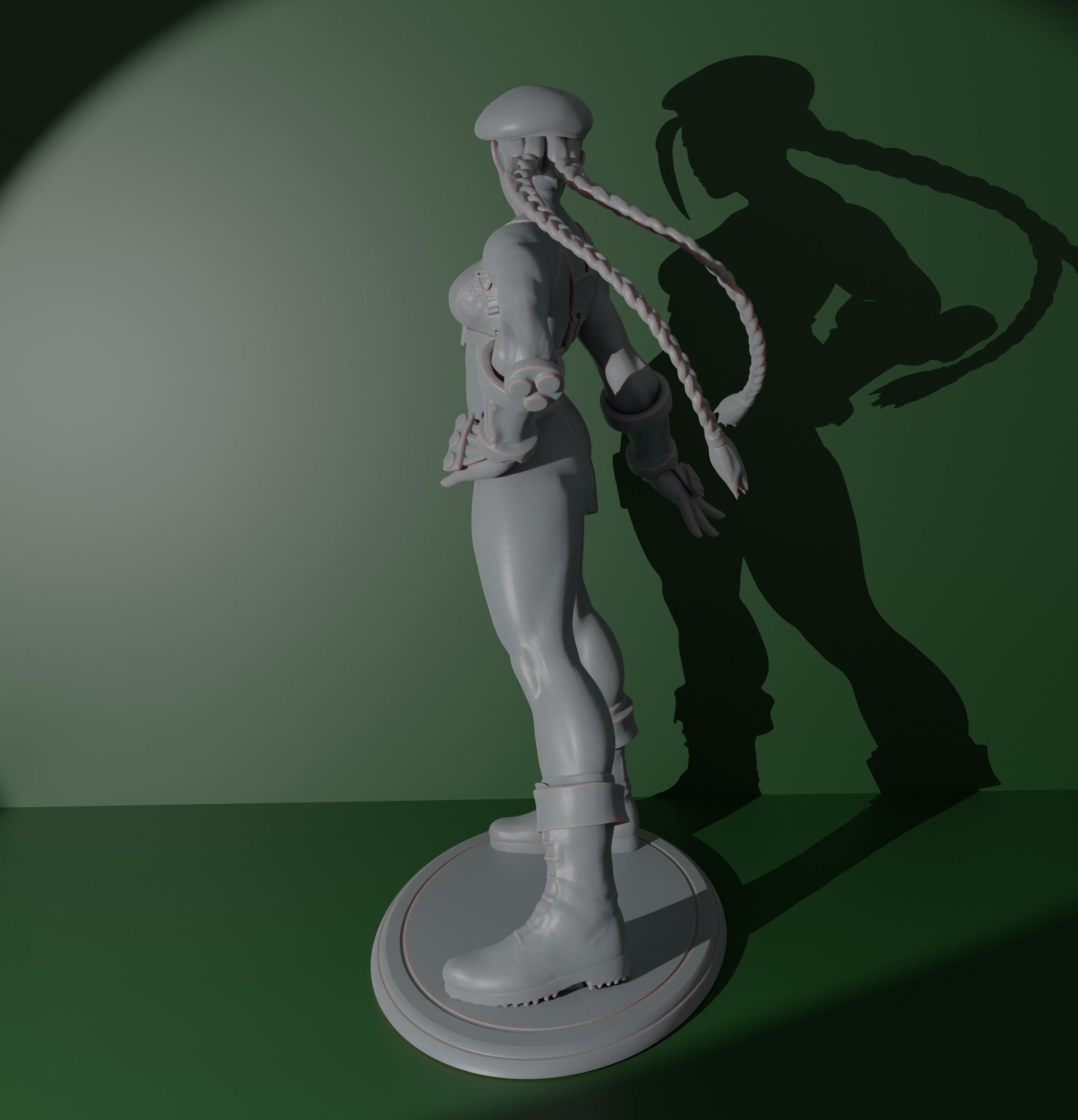 Cammy White 3D print model_7