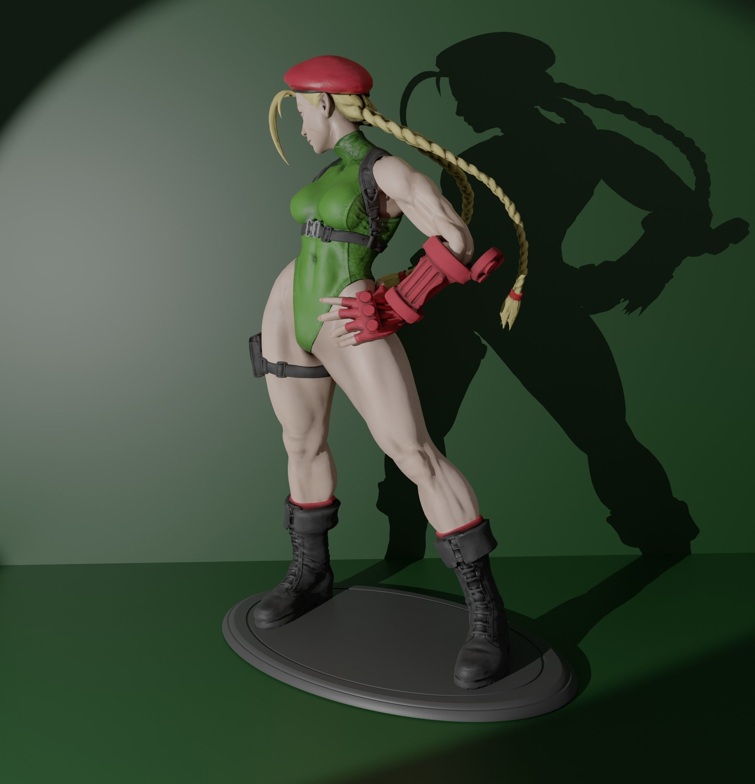 Cammy White 3D print model_4