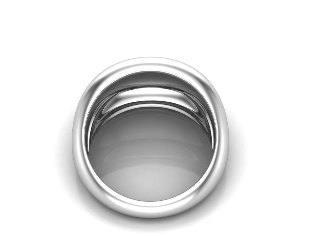 female ring 3D print model_5