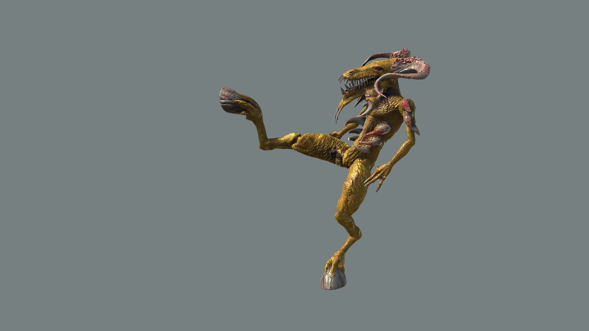 Mega Pack Horror Animations   7 packs Low-poly 3D model_39