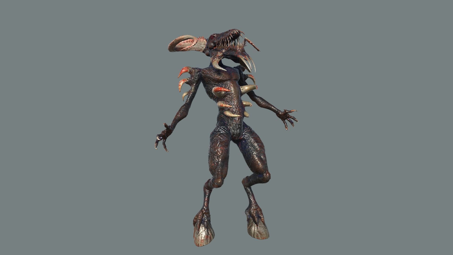 Mega Pack Horror Animations   7 packs Low-poly 3D model_61