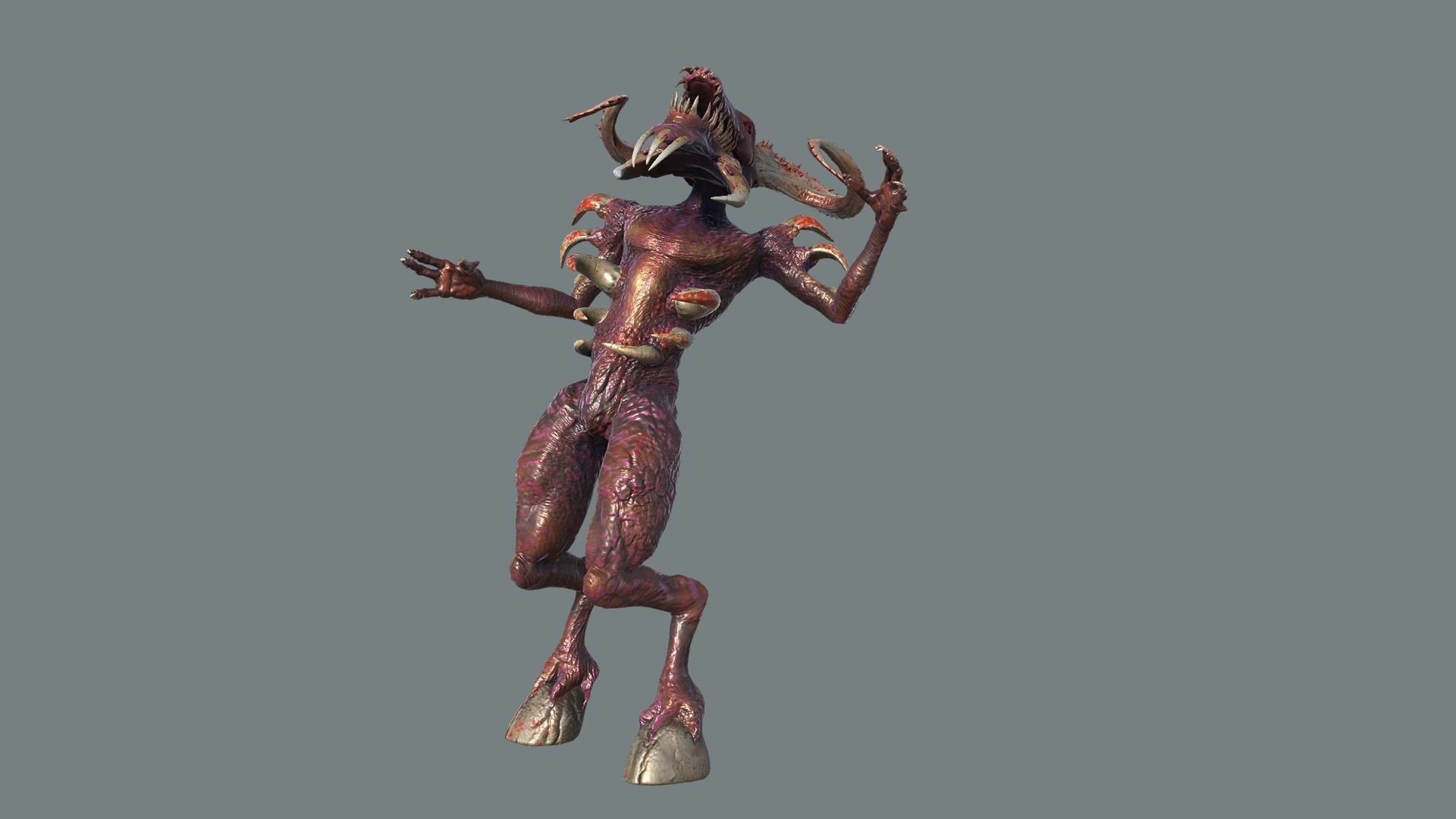 Mega Pack Horror Animations   7 packs Low-poly 3D model_78