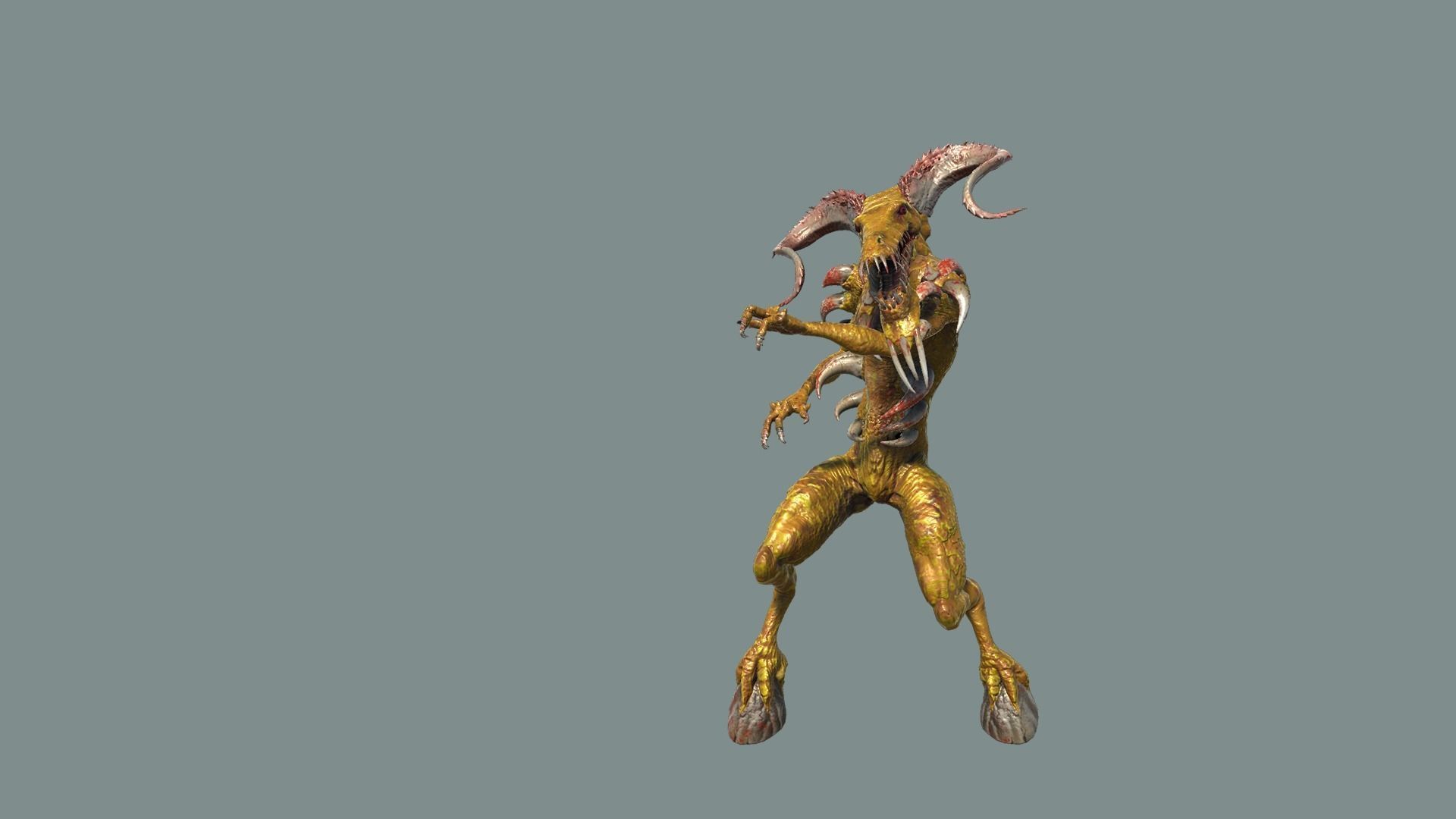 Mega Pack Horror Animations   7 packs Low-poly 3D model_46