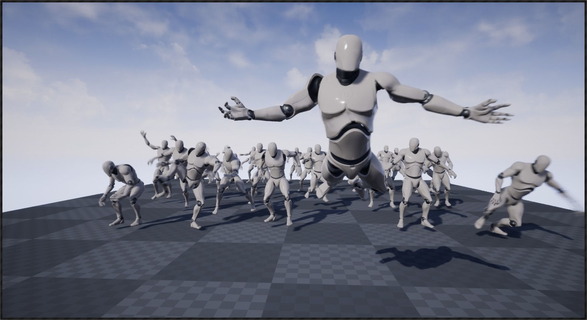 Mega Pack Horror Animations   7 packs Low-poly 3D model_38