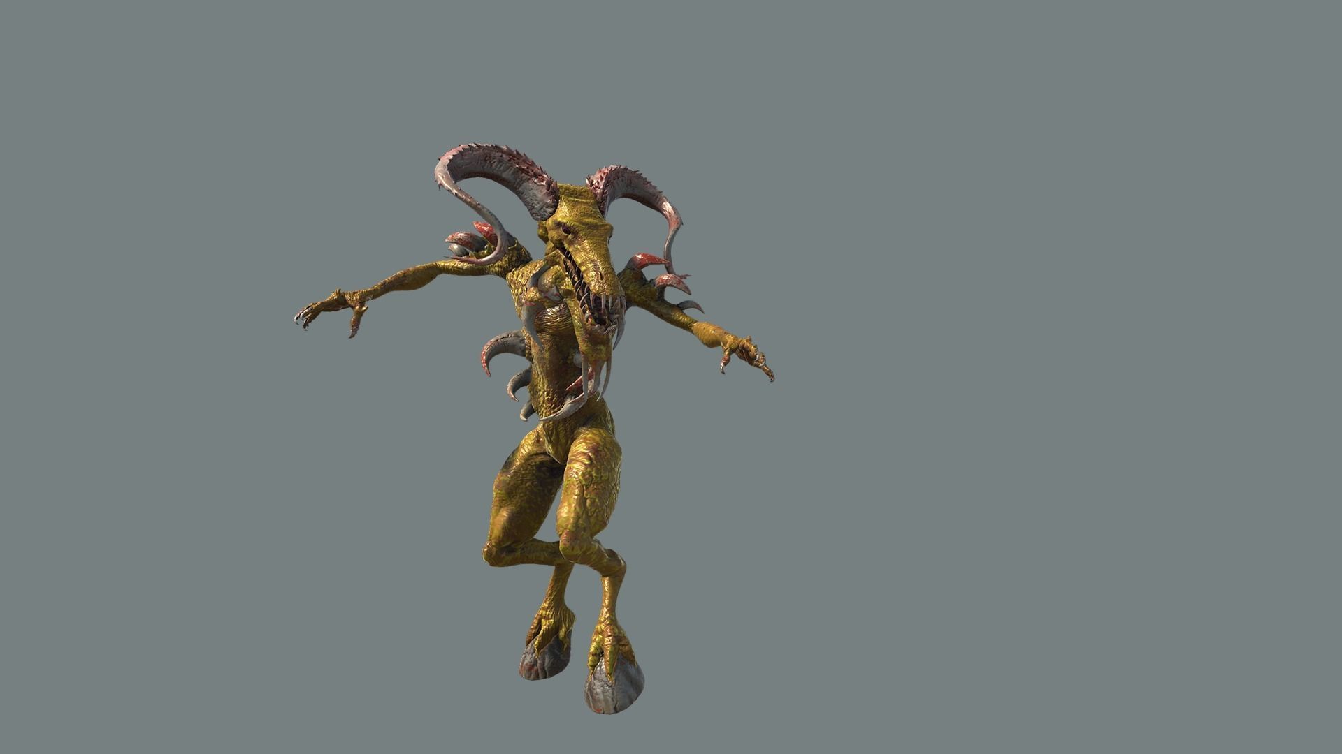 Mega Pack Horror Animations   7 packs Low-poly 3D model_44