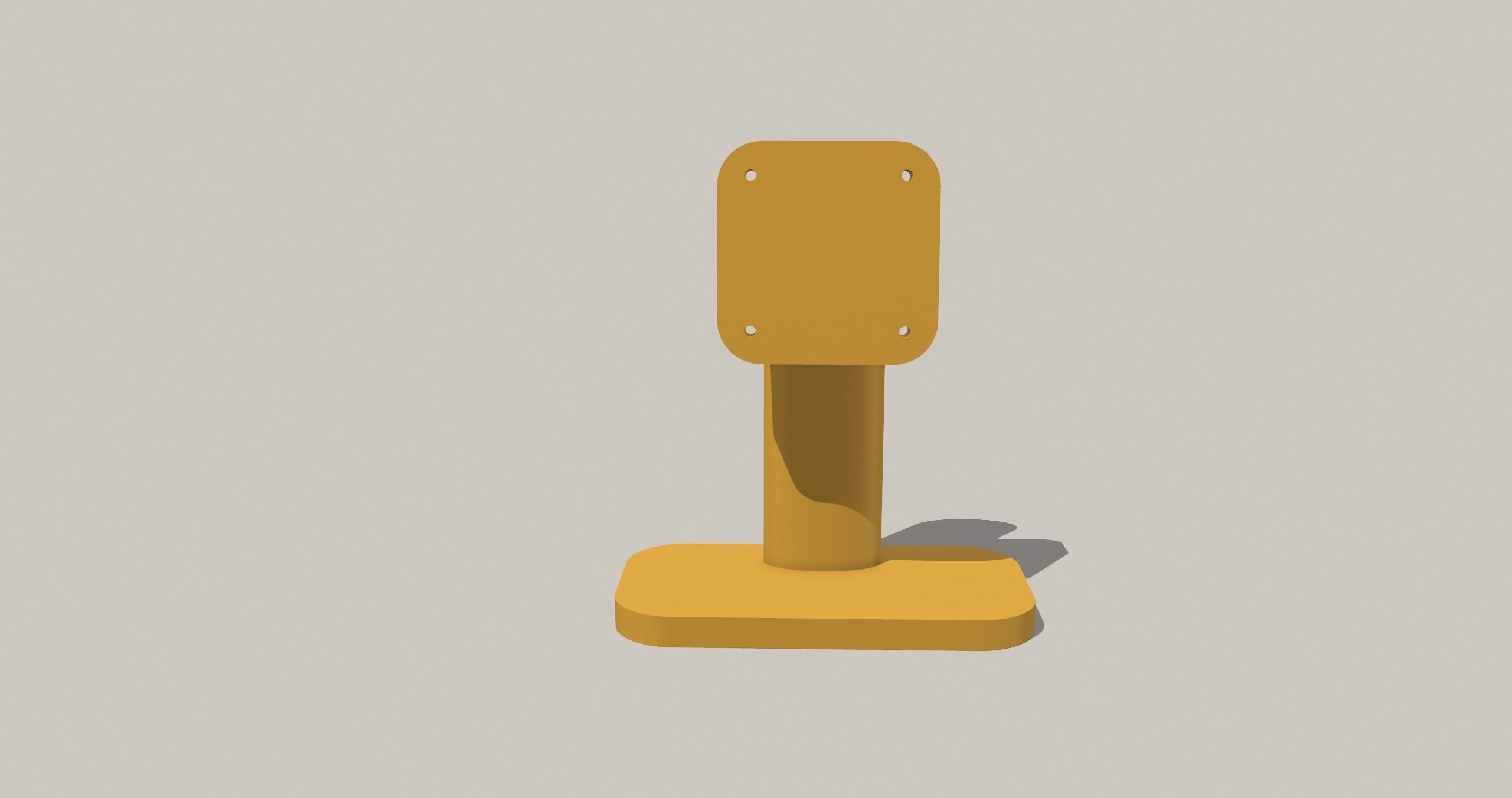 Monitor Stand Printable  3D print model_2