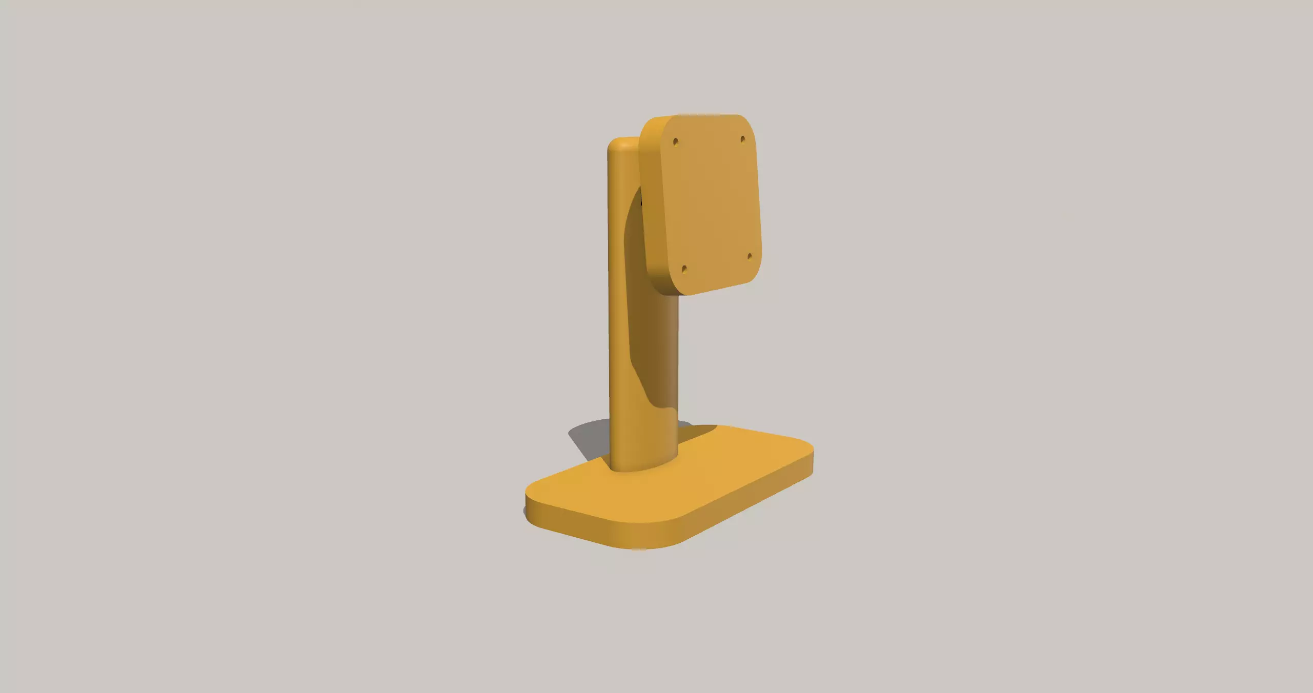 Monitor Stand Printable  3D print model_0