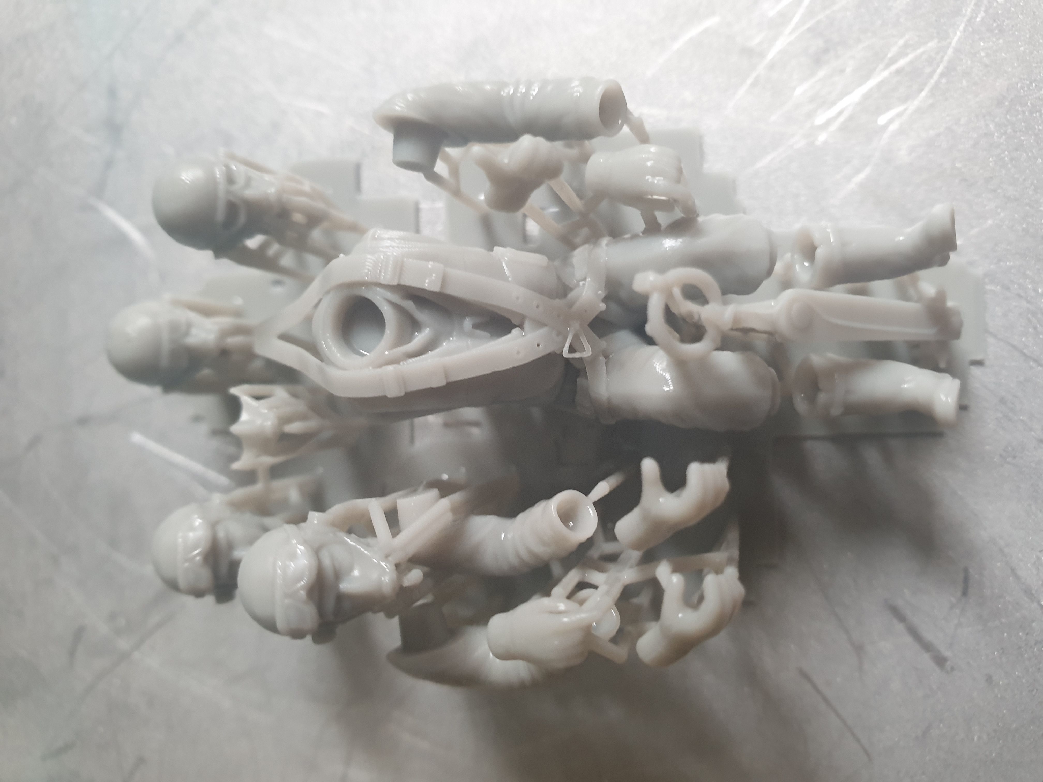 WWII RAF Fighter Pilot 3D print model_9