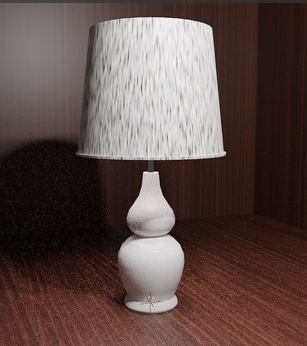 interior table lamp Low-poly 3D model