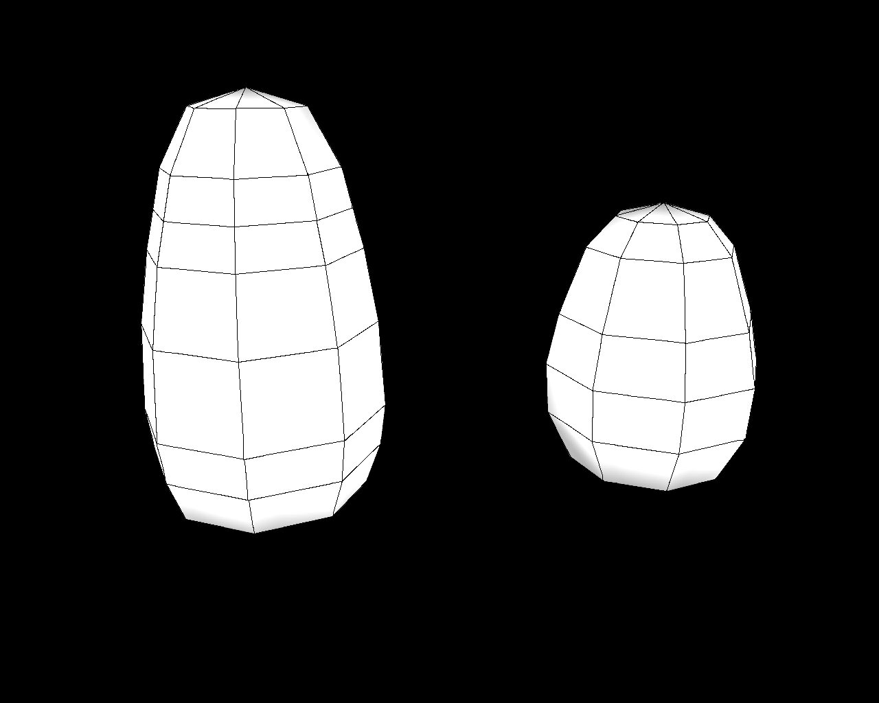 Creative Character Potato Low-poly 3D model_2