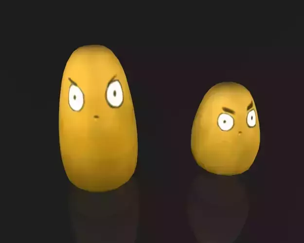 Creative Character Potato