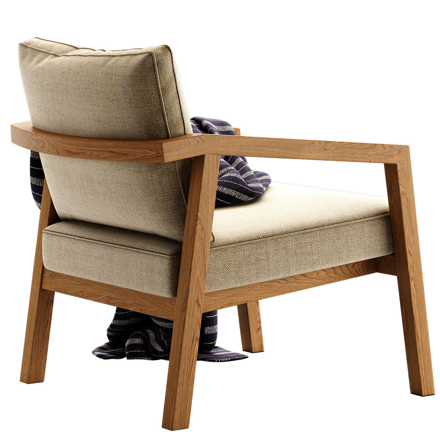 SVELTE T Easy Chair By PARLA 3D model_2