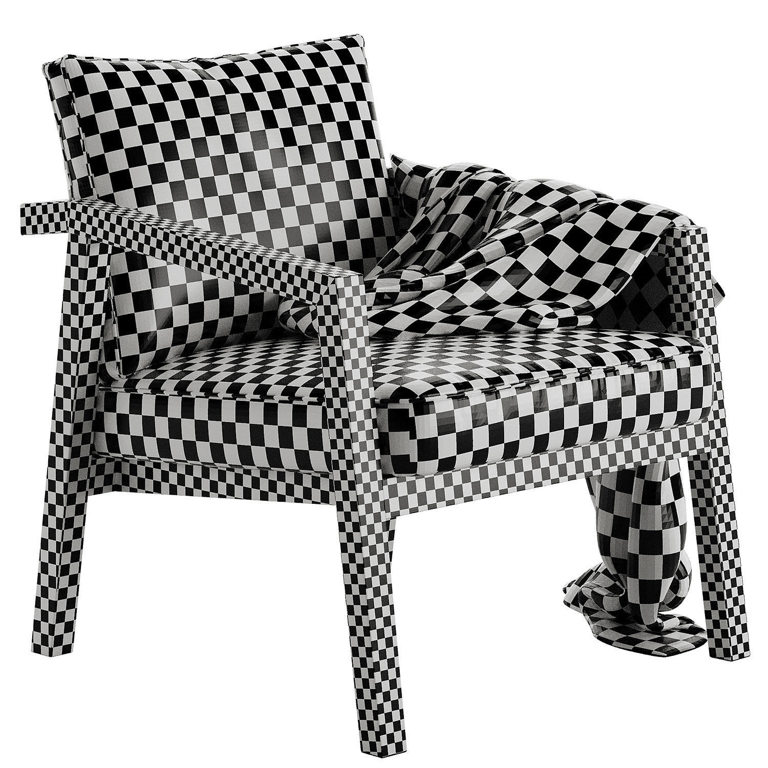 SVELTE T Easy Chair By PARLA 3D model_6